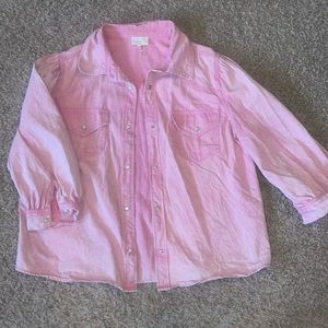 Entro Pink jean shirt